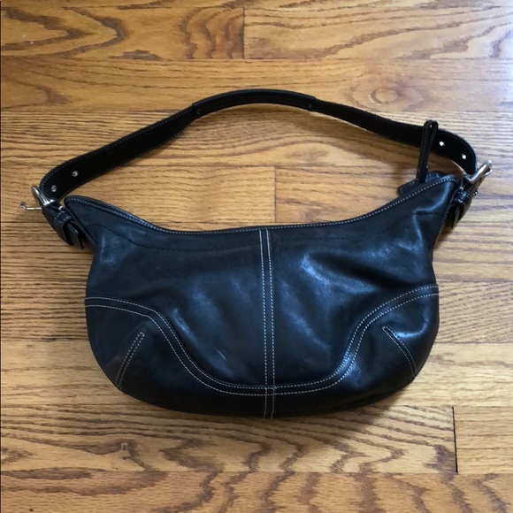 Black Coach Leather Purse - Picture 2 of 8